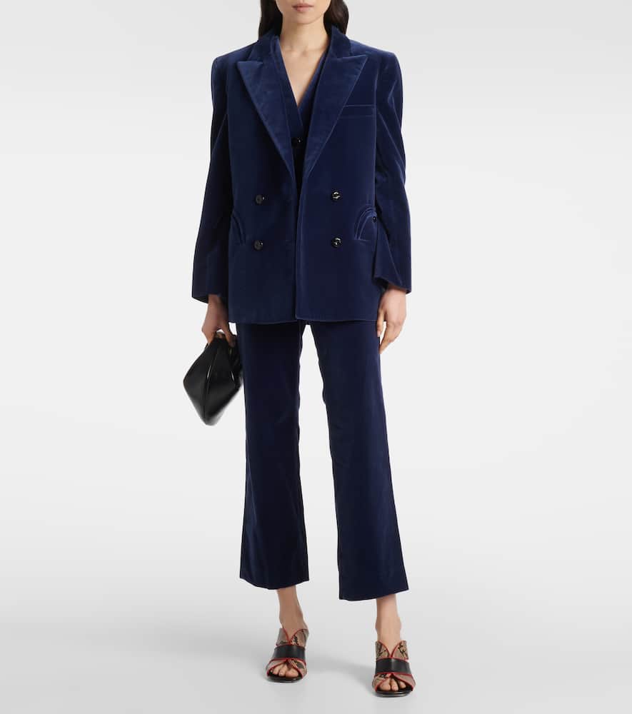 Blaze Milano Milano Jealousy Gliss cotton velvet vest
