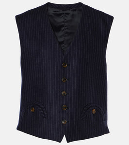 Blaze Milano Milano Lady Maud wool and cashmere vest