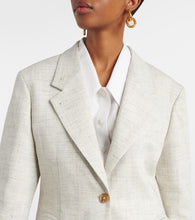 Blaze Milano Milano Laluna Daisy linen and silk-blend blazer