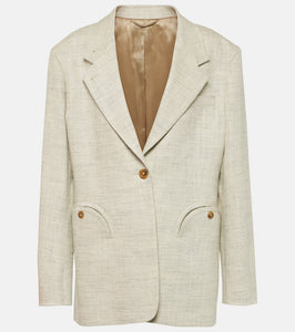 Blaze Milano Milano Laluna Daisy linen and silk-blend blazer