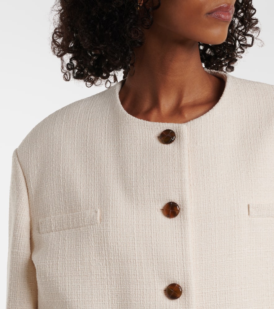 Blaze Milano Milano Missy Gliss cotton-blend bolero jacket