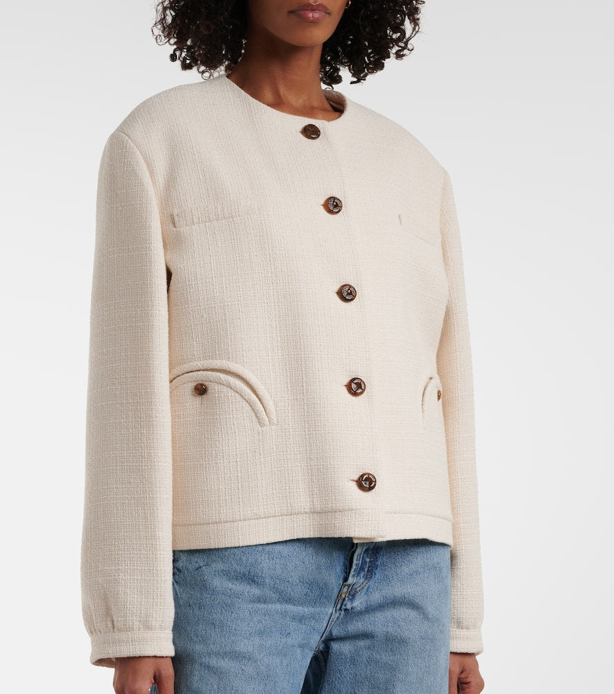 Blaze Milano Milano Missy Gliss cotton-blend bolero jacket