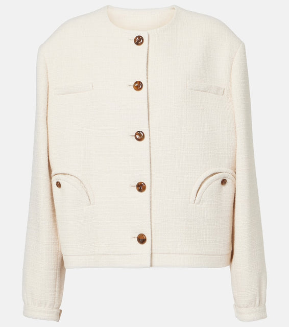 Blaze Milano Milano Missy Gliss cotton-blend bolero jacket