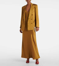 Blaze Milano Milano Novalis double-breasted satin blazer