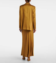 Blaze Milano Milano Novalis double-breasted satin blazer