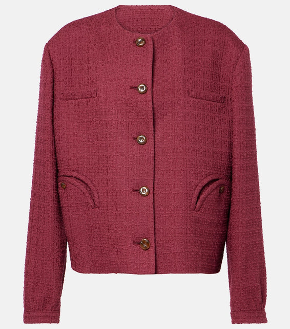 Blaze Milano Milano Rush Gliss cotton-blend boucl√É¬© jacket