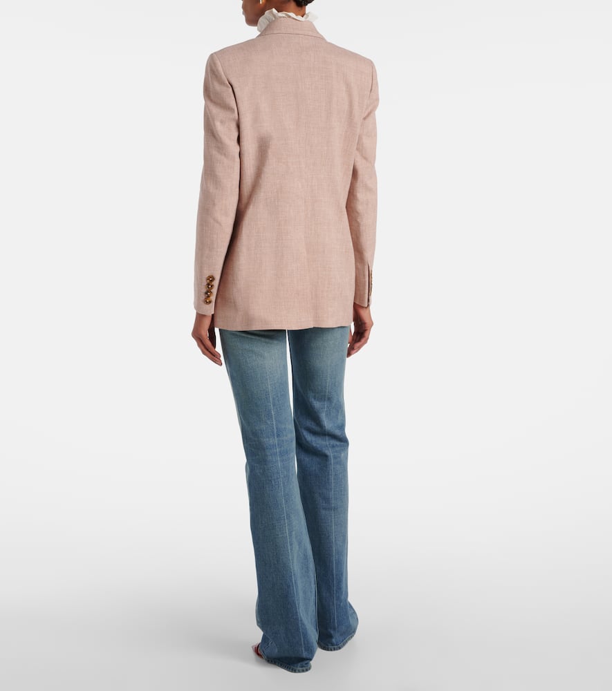 Blaze Milano Milano Spray linen and wool blazer