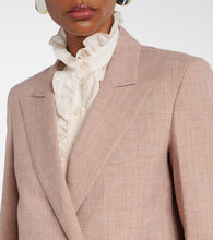 Blaze Milano Milano Spray linen and wool blazer