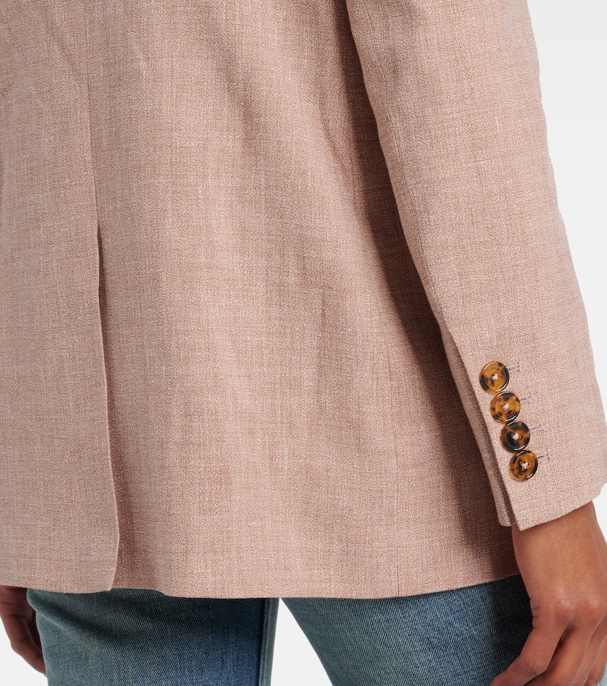 Blaze Milano Milano Spray linen and wool blazer