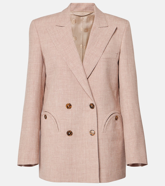 Blaze Milano Milano Spray linen and wool blazer