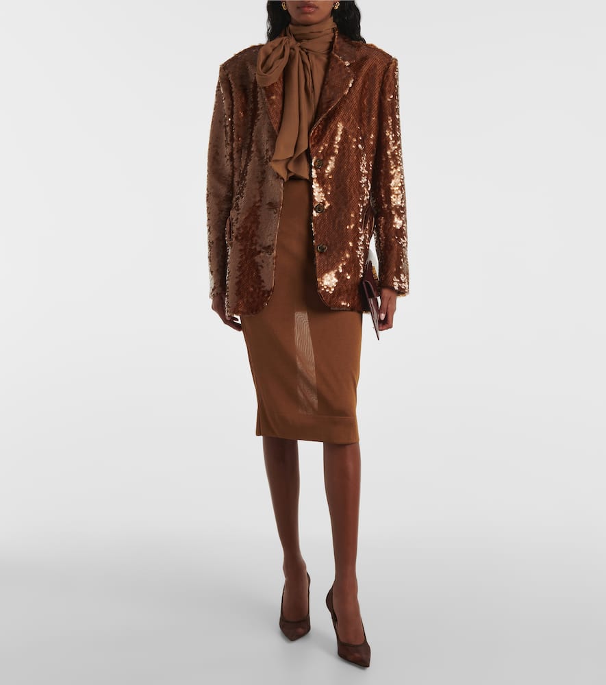 Blaze Milano Milano Tarantella Chiller sequined blazer