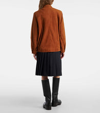 Blaze Milano Milano Viva Cleo suede bomber jacket