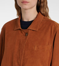 Blaze Milano Milano Viva Cleo suede bomber jacket