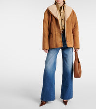 Blaze Milano Tatoosh shearling-lined suede jacket