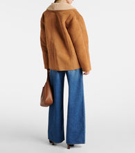 Blaze Milano Tatoosh shearling-lined suede jacket