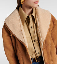 Blaze Milano Tatoosh shearling-lined suede jacket