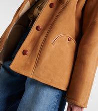Blaze Milano Tatoosh shearling-lined suede jacket