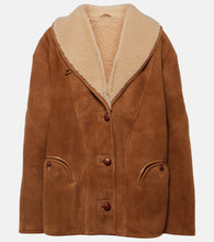 Blaze Milano Tatoosh shearling-lined suede jacket - Blaze Milano Tatoosh 羊毛衬里麂皮夹克