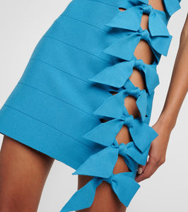 Blumarine Bow-detail minidress
