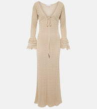 Blumarine Crochet maxi dress. Blumarine钩针编织长裙