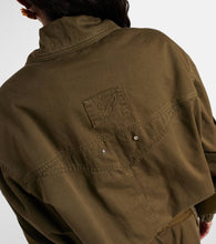 Blumarine Denim bomber jacket