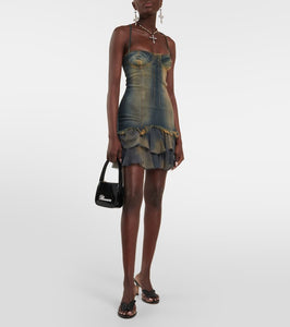 Blumarine Denim minidress