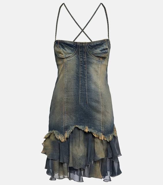 Blumarine Denim minidress