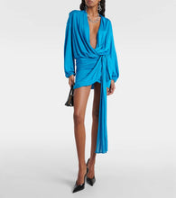 Blumarine Draped minidress