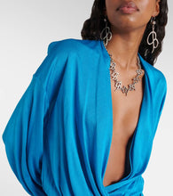 Blumarine Draped minidress