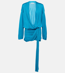 Blumarine Draped minidress
