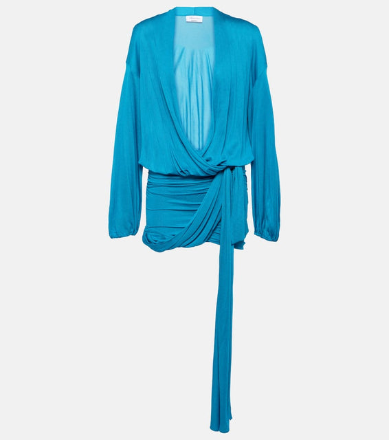 Blumarine Draped minidress