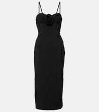 Blumarine Floral-appliqu√É¬© strapless midi dress. Blumarine 花卉贴花无肩带中长连衣裙