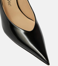Blumarine Godiva leather pumps