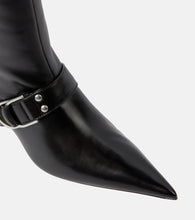 Blumarine Jeanne leather knee-high boots