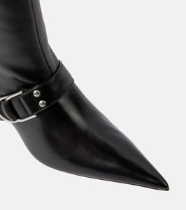 Blumarine Jeanne leather knee-high boots