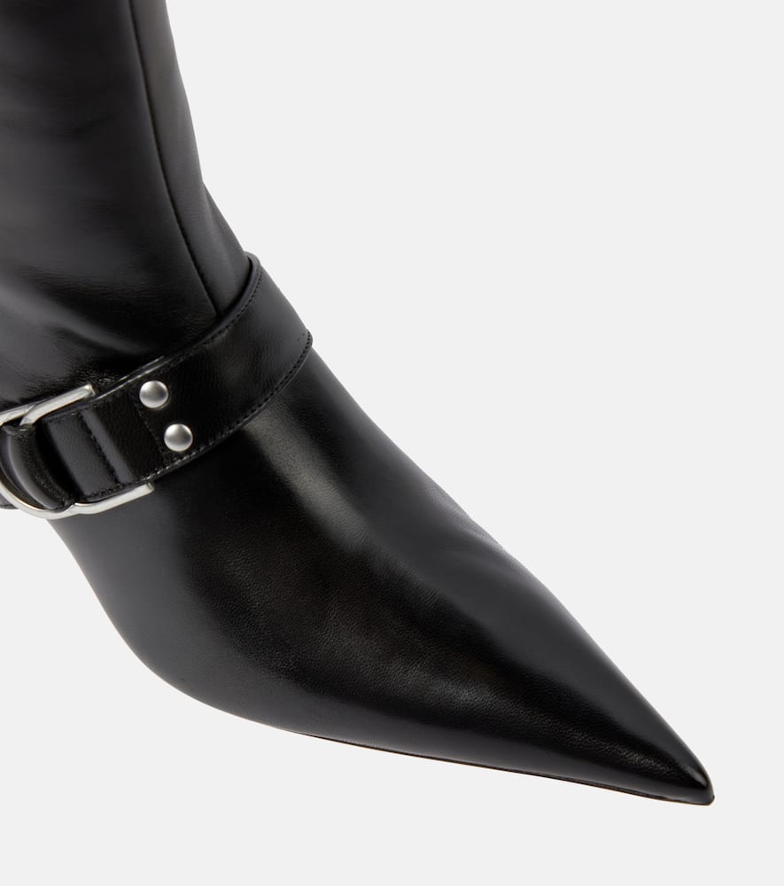 Blumarine Jeanne leather knee-high boots