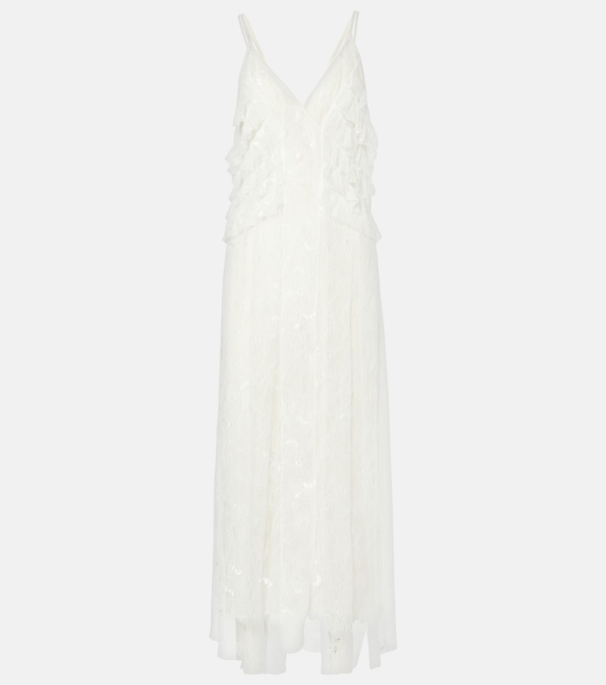 Blumarine Lace slip dress. Blumarine蕾丝吊带裙