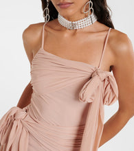 Blumarine Ruched jersey minidress