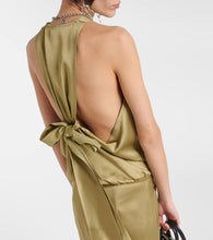 Blumarine Satin gown