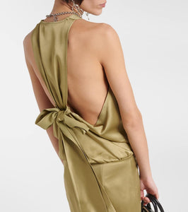Blumarine Satin gown
