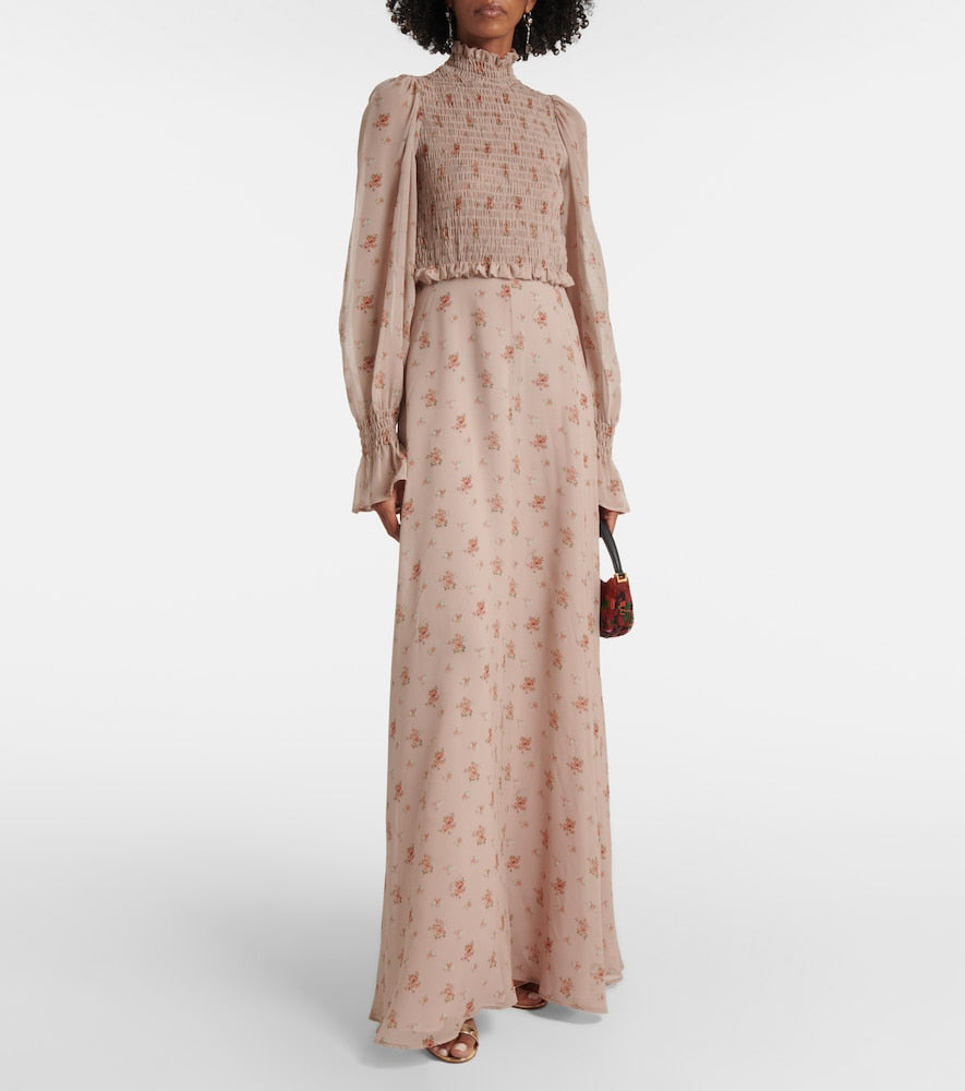Blumarine Silk Georgette gown