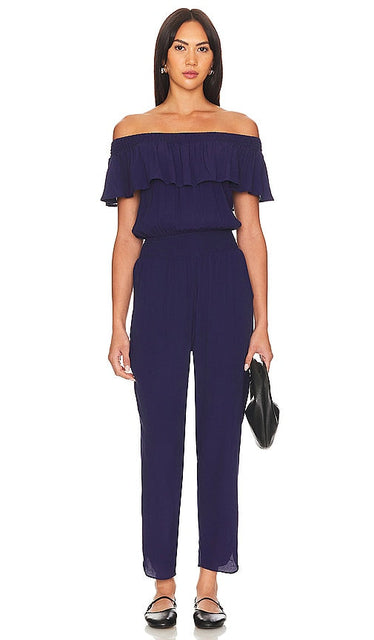 Bobi Jumpsuit in Navy - Combinaison Bobi en bleu marine - 海军蓝 Bobi 连身裤 - Bobi-Overall in Marineblau - Bobi 점프수트 - Tuta Bobi in blu marino