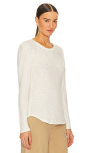 Bobi Long Sleeve Tee in Ivory