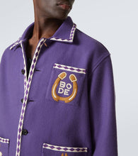 Bode Bronco embroidered wool jacket