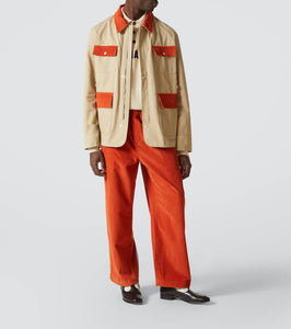 Bode Cotton twill and corduroy jacket