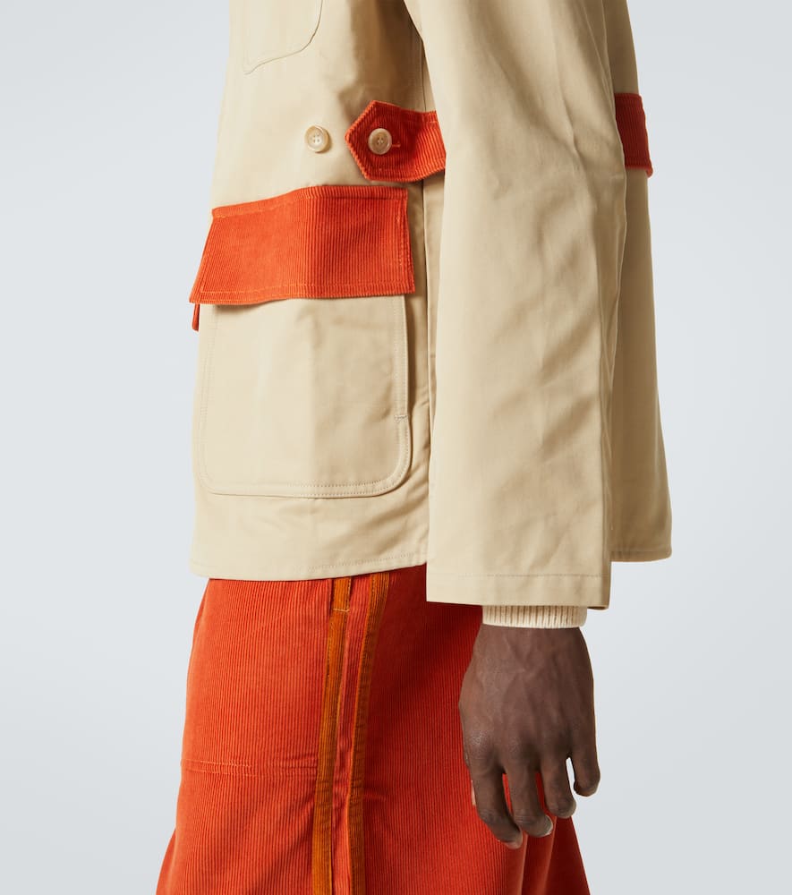 Bode Cotton twill and corduroy jacket