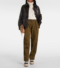 Bogner Arosa shearling-lined suede lace-up boots