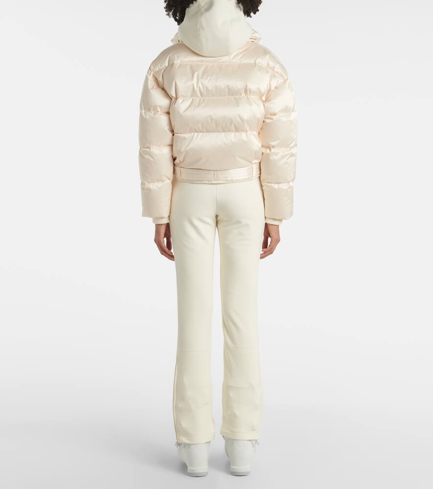 Bogner Aya ski suit and down jacket set