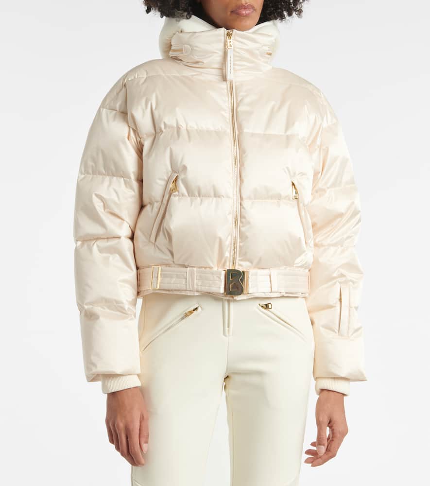 Bogner Aya ski suit and down jacket set