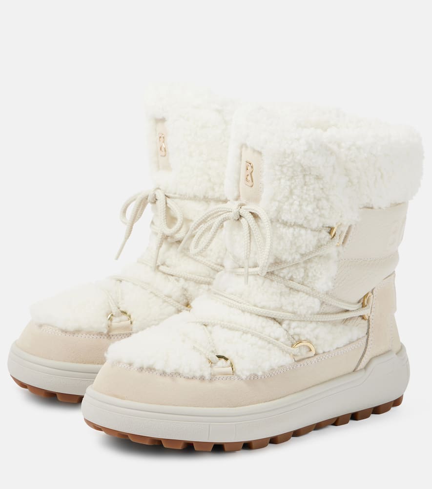 Bogner Chamonix S 10 shearling snow boots